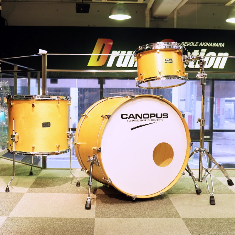 CANOPUS R.F.M.3 Piece Kit 26BD， 18FT， 14TT Natural LQの画像